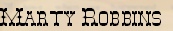 Marty Robbins
